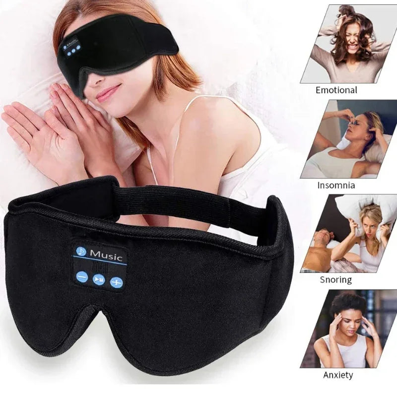 Eye Mask Music Play Sleeping Headphones