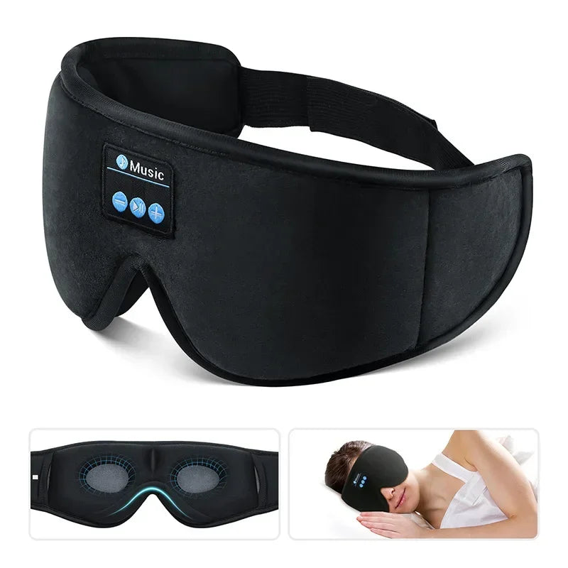 Eye Mask Music Play Sleeping Headphones