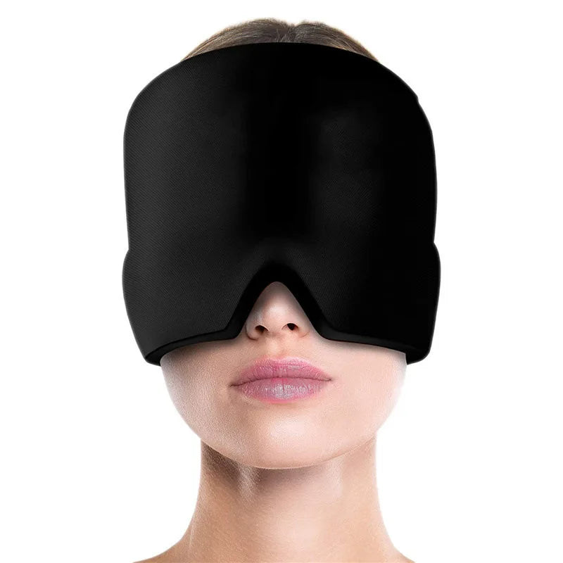 Migraine Relief Cap Ice Pack Headgear