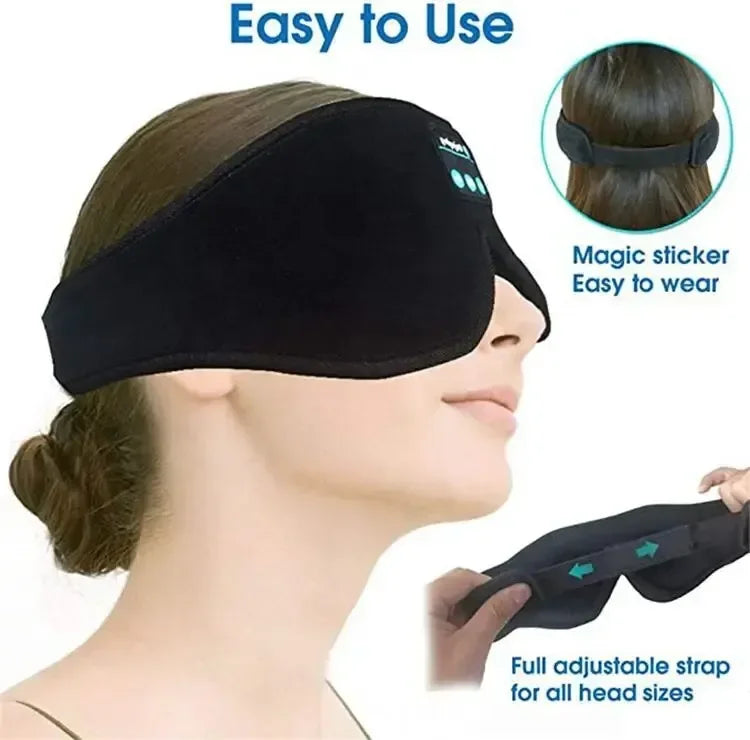 Eye Mask Music Play Sleeping Headphones