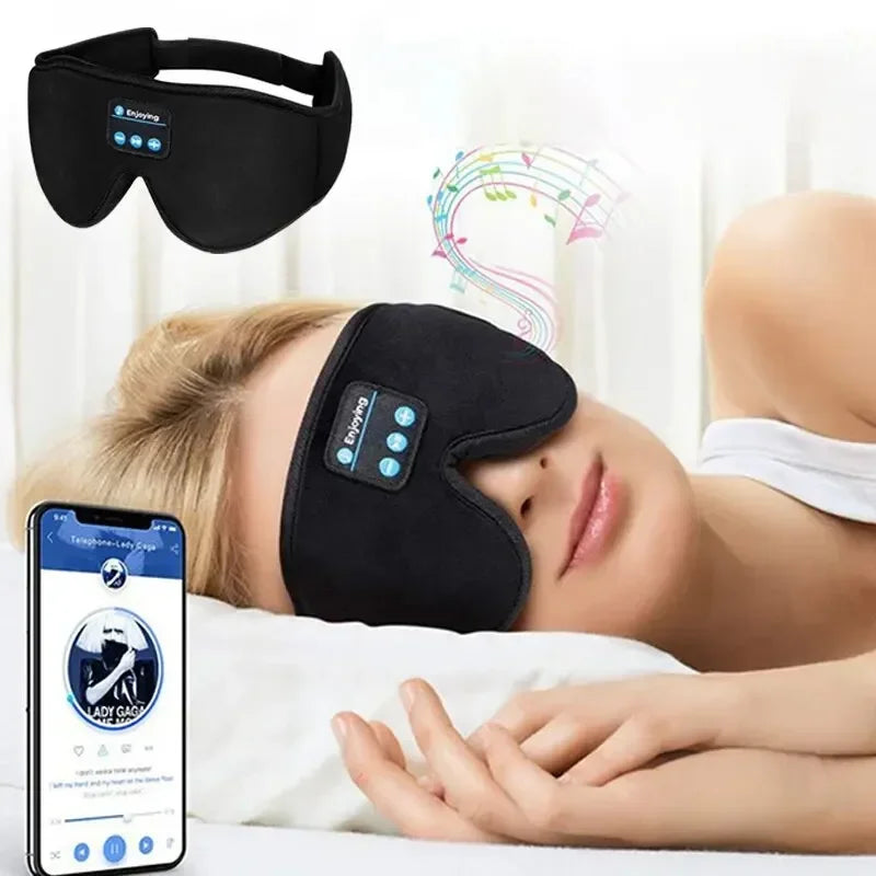 Eye Mask Music Play Sleeping Headphones