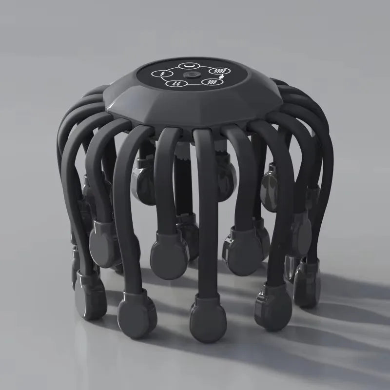 Electric Scalp Massager  Rechargeable And Stress Relief